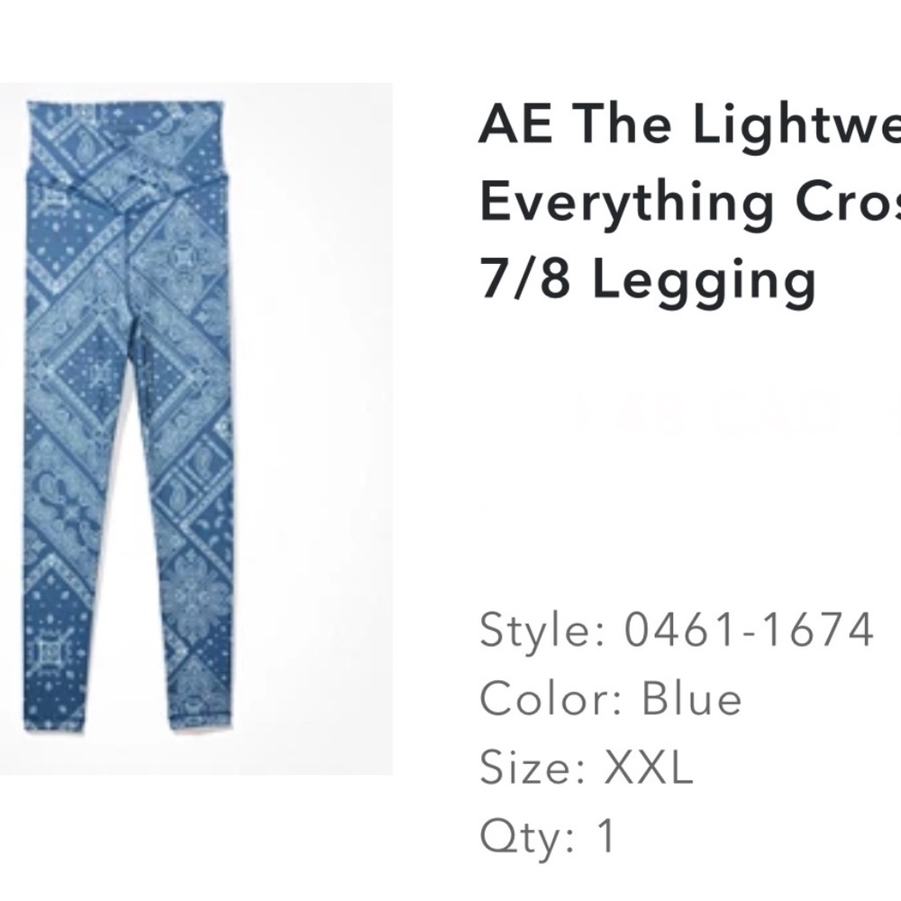 AE cropped leggings